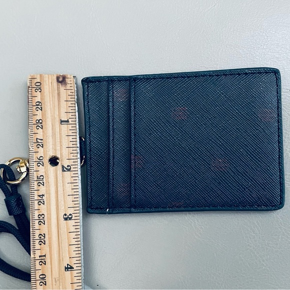 Tommy Hilfiger Black Card Holder with Lanyard - Picture 5 of 6